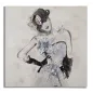 DIPINTO WOMAN -B- 80 2,8 80 cm